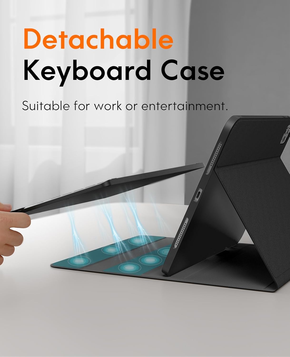 Case para iPad Pro de 13 pulgadas 2024 con teclado