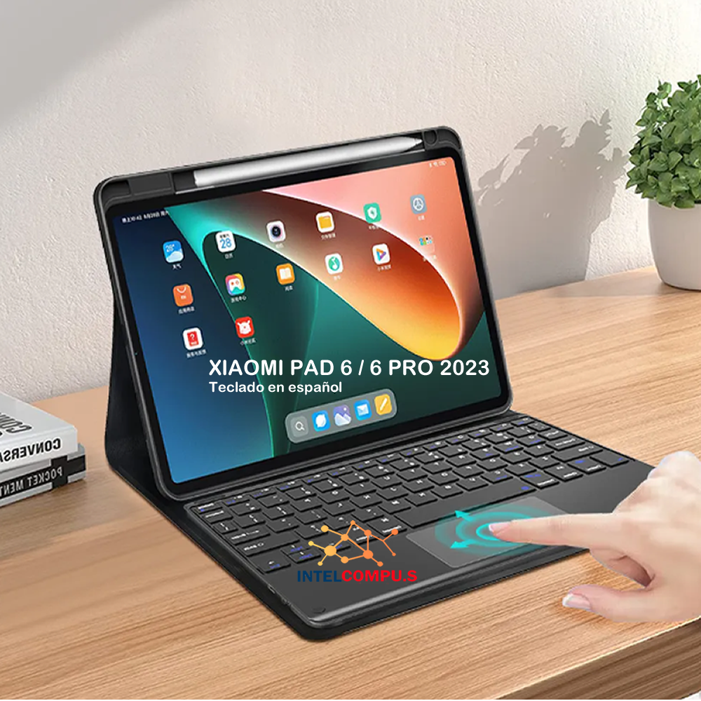 Estuche con teclado para tableta Xiaomi Pad 6/Pad 6 Pro de 11 pulgadas 2023  – Intelcompus